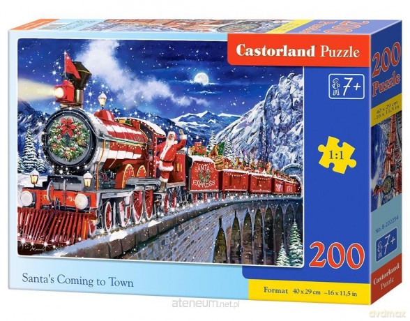 CASTORLAND 200 el. Santa's Coming to Town [PUZZLE]