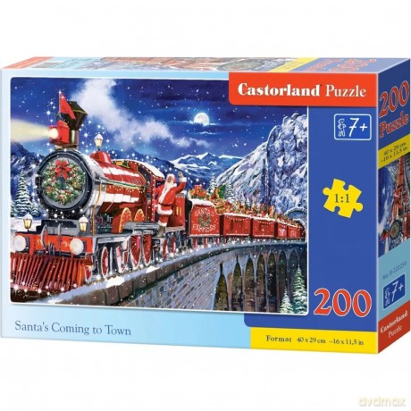 CASTORLAND 200 el. Santa's Coming to Town [PUZZLE]
