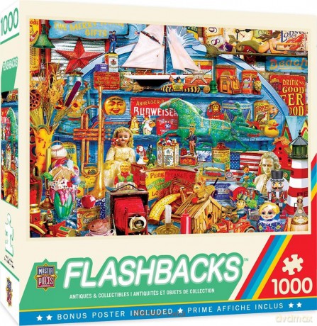 COBBLE HILL 1000 el. Antyki [PUZZLE]