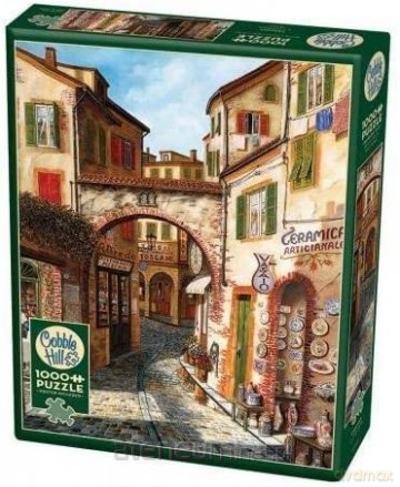 COBBLE HILL 1000 el. Ceramica [PUZZLE]