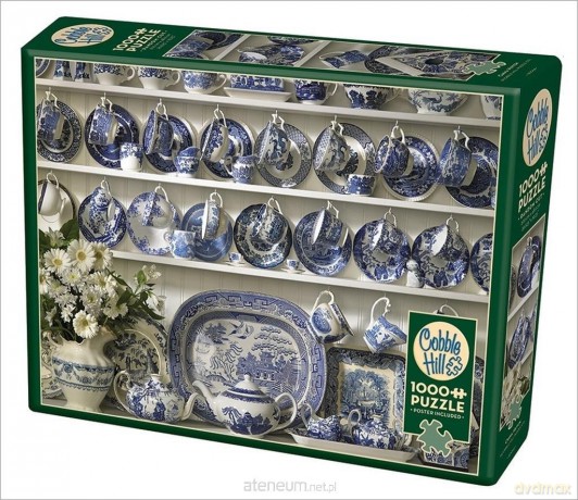 COBBLE HILL 1000 el. Chińska porcelana [PUZZLE]