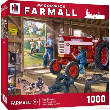 COBBLE HILL 1000 el. Czerwona siła [PUZZLE]