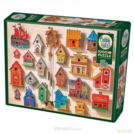 COBBLE HILL 1000 el. Domki dla ptaków [PUZZLE]