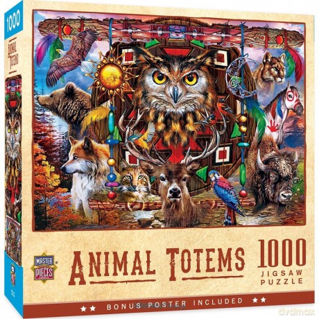 COBBLE HILL 1000 el. Duch zwierząt [PUZZLE]
