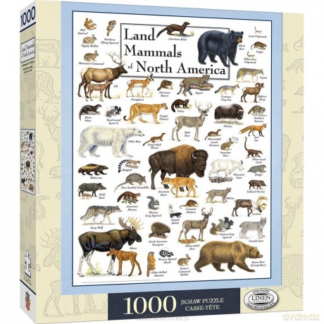 COBBLE HILL 1000 el. Dzikie zwierzęta Ameryki Północnej [PUZZLE]