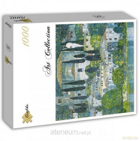 COBBLE HILL 1000 el. Gustav Klimt, Domy nad rzeką [PUZZLE]