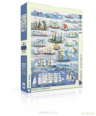 COBBLE HILL 1000 el. Historia żeglarstwa [PUZZLE]