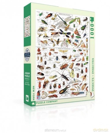 COBBLE HILL 1000 el. Insekty, Collage [PUZZLE]
