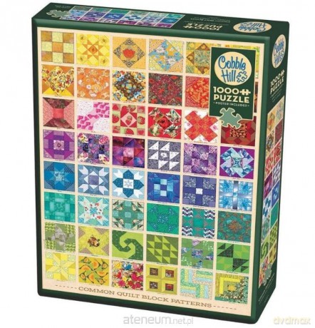 COBBLE HILL 1000 el. Kolorowe kształty [PUZZLE]
