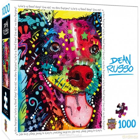 COBBLE HILL 1000 el. Kolorowy pies, Dean Russo [PUZZLE]