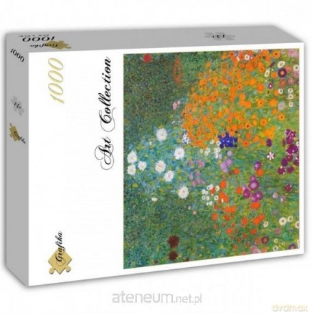 COBBLE HILL 1000 el. Kwiaty w ogrodzie, Gustav Klimt [PUZZLE]