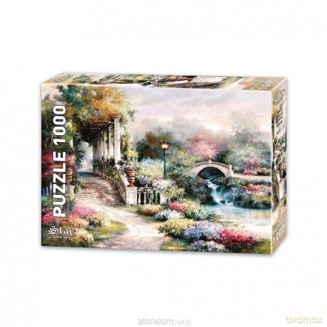 COBBLE HILL 1000 el. Kwitnący ogród [PUZZLE]