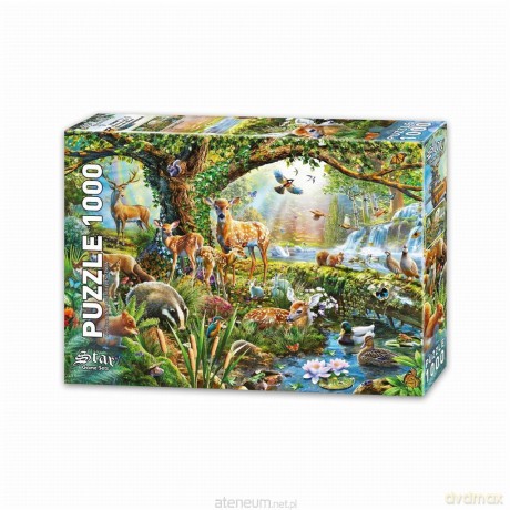 COBBLE HILL 1000 el. Leśne życie [PUZZLE]