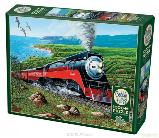 COBBLE HILL 1000 el. Lokomotywa parowa Southern Pacific"" [PUZZLE]