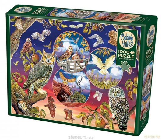 COBBLE HILL 1000 el. Magiczne sowy [PUZZLE]
