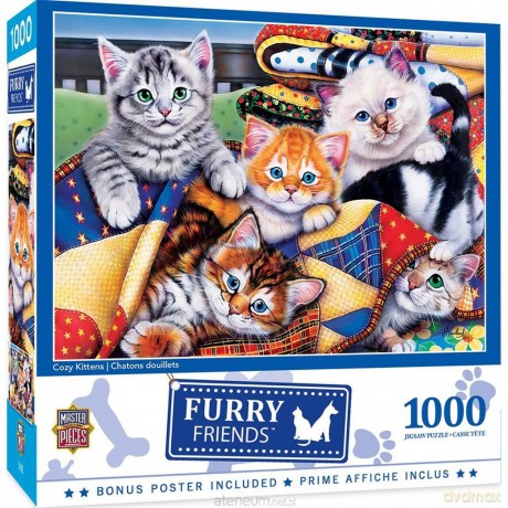 COBBLE HILL 1000 el. Małe kotki [PUZZLE]
