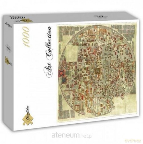 COBBLE HILL 1000 el. Mapa Ebstorf - Mapa świata XII wieku [PUZZLE]