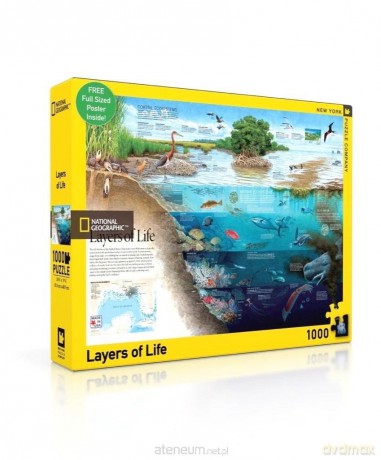 COBBLE HILL 1000 el. National Geographic, Ekosystemy [PUZZLE]