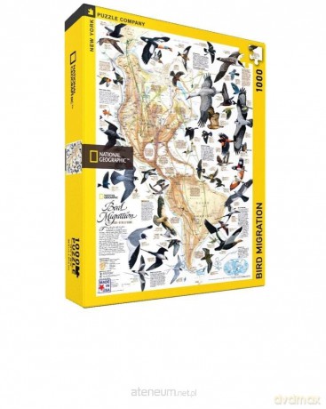 COBBLE HILL 1000 el. National Geographic, Migracje ptaków [PUZZLE]