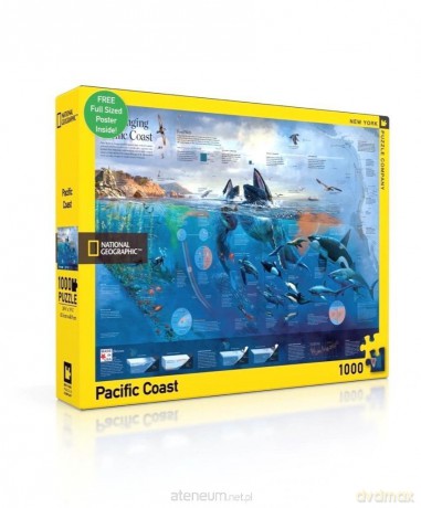 COBBLE HILL 1000 el. National Geographic, Wybrzeże Pacyfiku [PUZZLE]