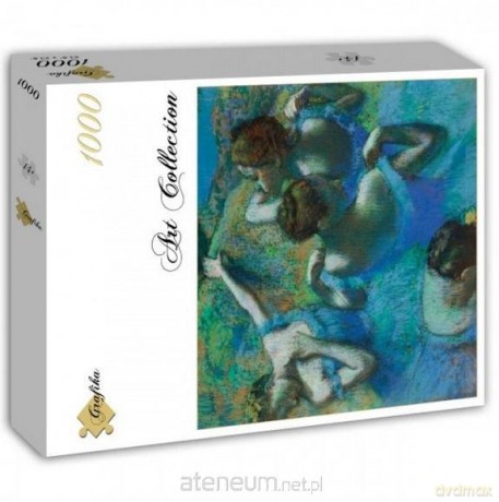 COBBLE HILL 1000 el. Niebieskie tancerki, Edgar Degas [PUZZLE]
