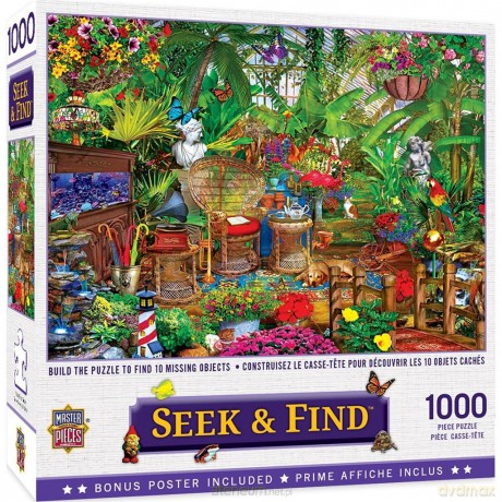 COBBLE HILL 1000 el. Ogród pełen kwiatów [PUZZLE]