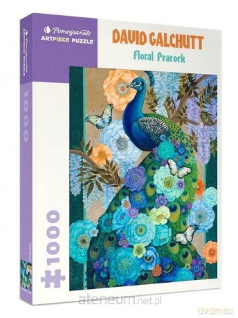 COBBLE HILL 1000 el. Paw pełen kwiatów, David Galchutt [PUZZLE]