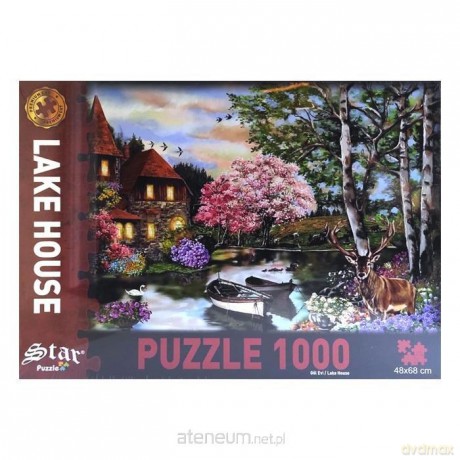 COBBLE HILL 1000 el. Piękna chata nad jeziorem [PUZZLE]