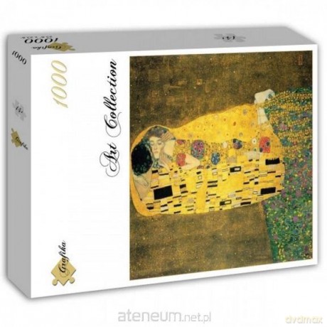 COBBLE HILL 1000 el. Pocałunek, Gustav Klimt [PUZZLE]