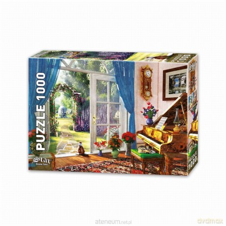 COBBLE HILL 1000 el. Pokój z widokiem na altankę [PUZZLE]