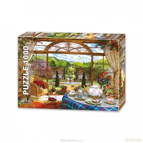 COBBLE HILL 1000 el. Pokój z widokiem na ogród [PUZZLE]