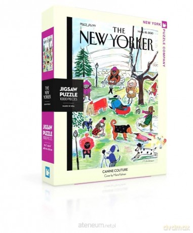 COBBLE HILL 1000 el. Psie zabawy w parku, New Yorker [PUZZLE]
