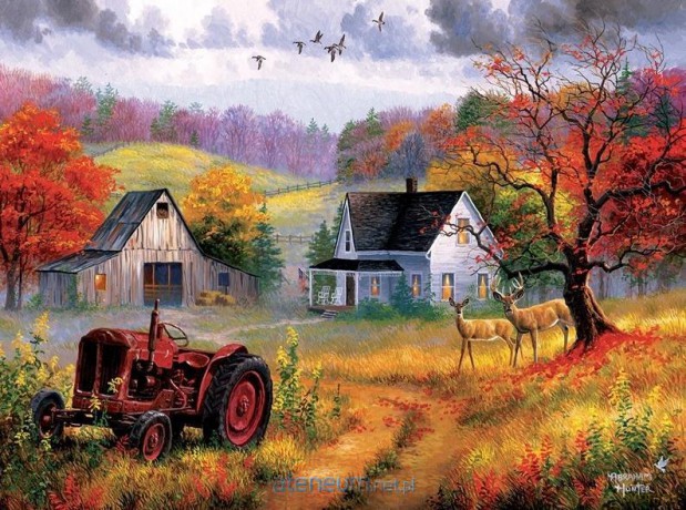 COBBLE HILL 1000 el. Spokój, Abraham Hunter [PUZZLE]