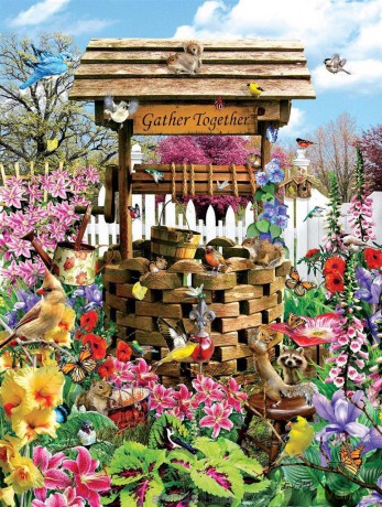 COBBLE HILL 1000 el. Studnia życzeń [PUZZLE]