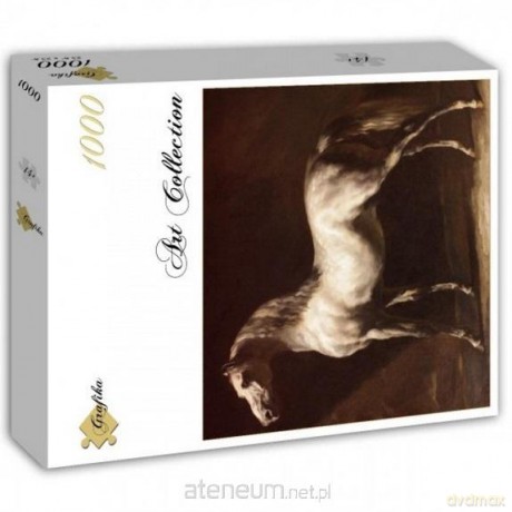 COBBLE HILL 1000 el. Szaro-biały koń arabski, Gericault [PUZZLE]
