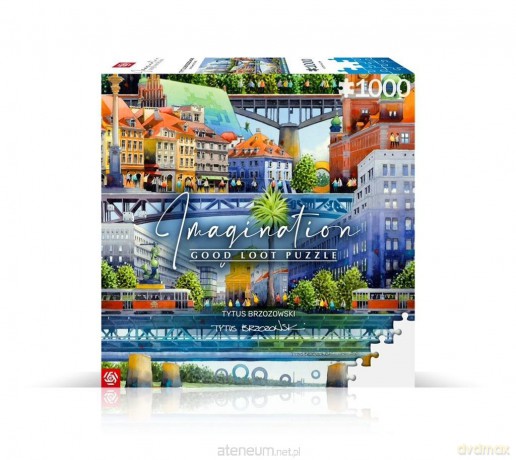 COBBLE HILL 1000 el. Tytus Brzozowski Warszawskie mosty [PUZZLE]