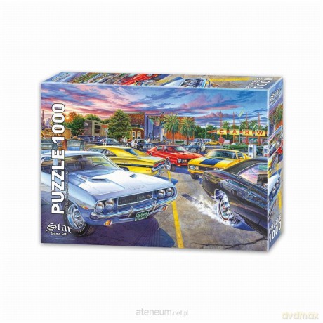 COBBLE HILL 1000 el. Uliczne wyścigi [PUZZLE]
