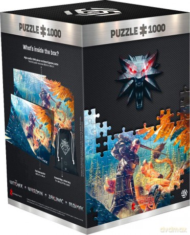 COBBLE HILL 1000 el. Wiedźmin: Griffin Fight [PUZZLE]
