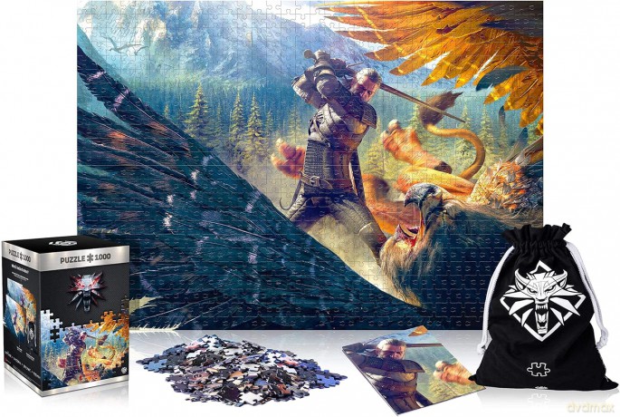 COBBLE HILL 1000 el. Wiedźmin: Griffin Fight [PUZZLE]