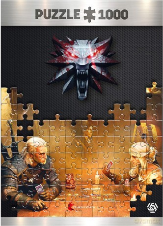 COBBLE HILL 1000 el. Wiedźmin: Playing Gwent [PUZZLE]