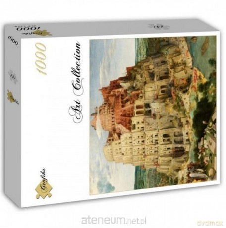 COBBLE HILL 1000 el. Wieża Babel, Brueghel Pieter [PUZZLE]