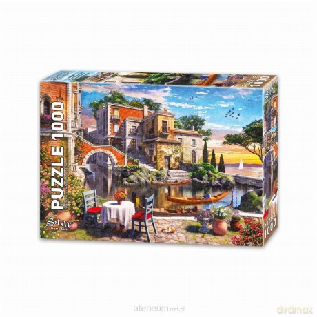 COBBLE HILL 1000 el. Włochy, Wenecja - Widok na kanał [PUZZLE]