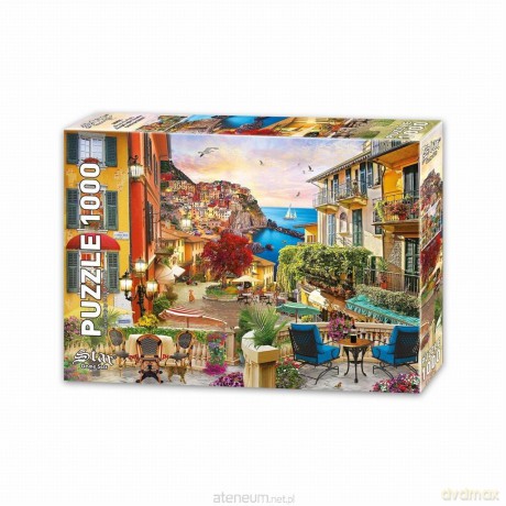 COBBLE HILL 1000 el. Włochy, Zachód słońca [PUZZLE]
