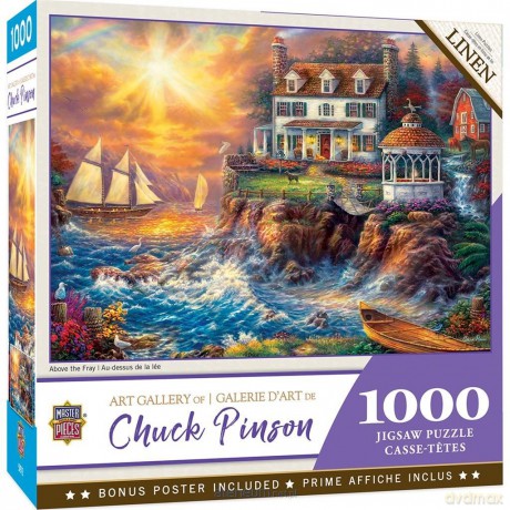 COBBLE HILL 1000 el. Zachód słońca nad zatoką [PUZZLE]