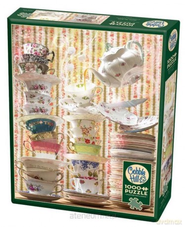 COBBLE HILL 1000 el. Zestaw do picia herbaty [PUZZLE]