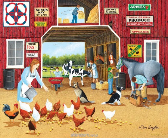 COBBLE HILL 1000 el. Życie na farmie [PUZZLE]
