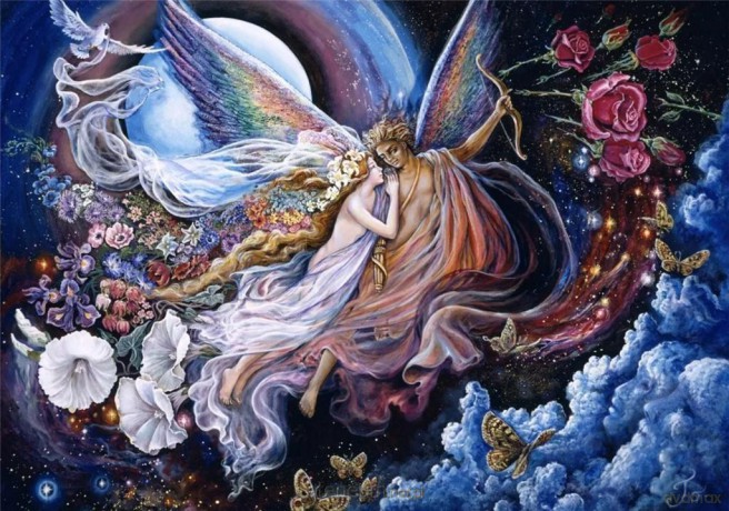 COBBLE HILL 1500 el. Eros i Psyche, Josephine Wall [PUZZLE]
