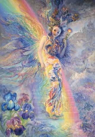COBBLE HILL 1500 el. Irys,Strażniczka tęczy ,Josephine Wall [PUZZLE]