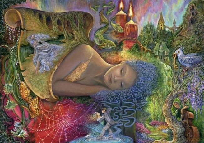 COBBLE HILL 1500 el. Kolorowe sny, Josephine Wall [PUZZLE]
