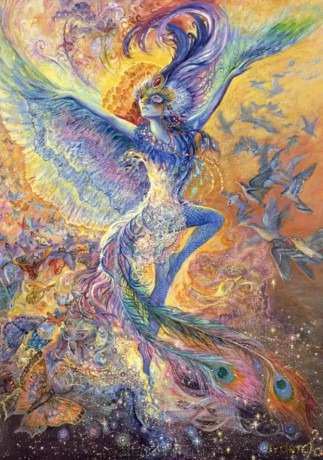 COBBLE HILL 1500 el. Niebieski ptak, Josephine Wall [PUZZLE]